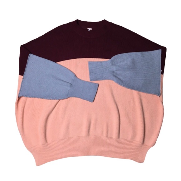 Free People Easy Street Color Block Sweater - Picture 3 of 8